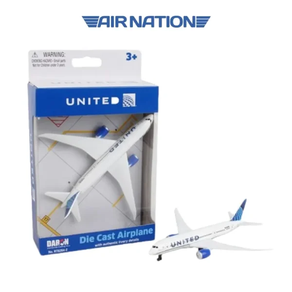 UNITED AIR B787 MINI MODEL