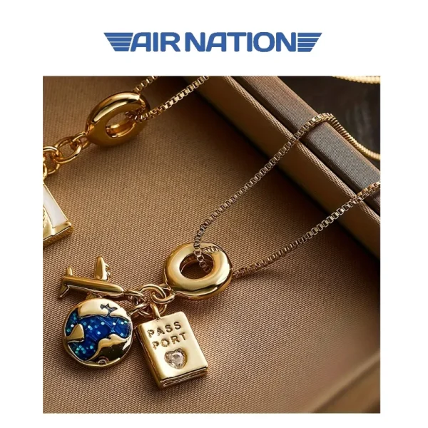 Joyería Temática de Aviación para dama - Imagen 2