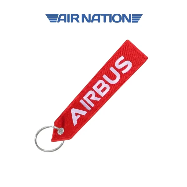 LLAVERO AIRBUS ROJO