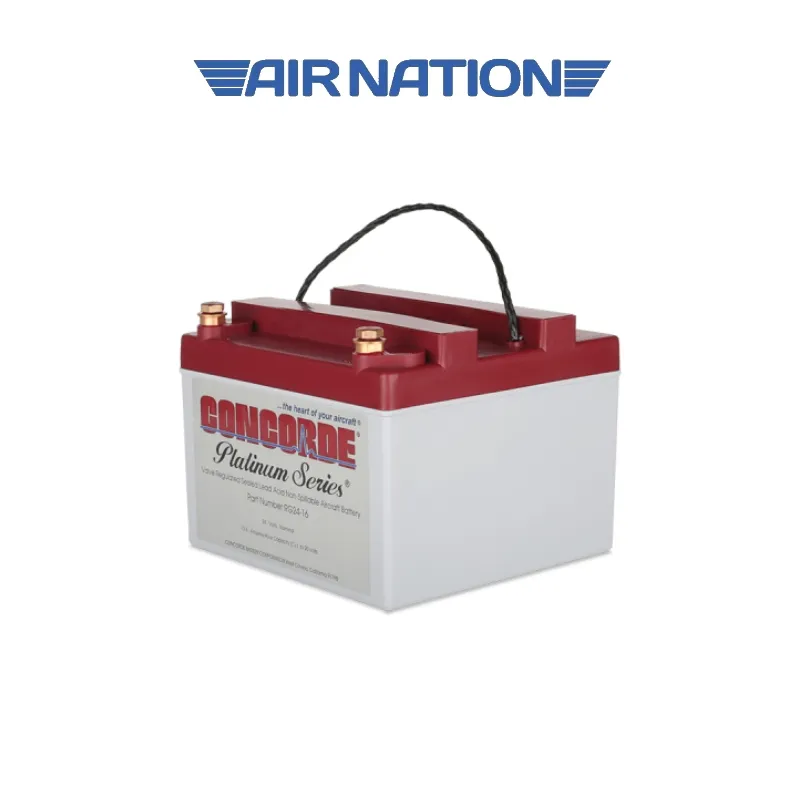 Concorde RG24-16 Platinum Series Sealed Lead Acid Aircraft Battery