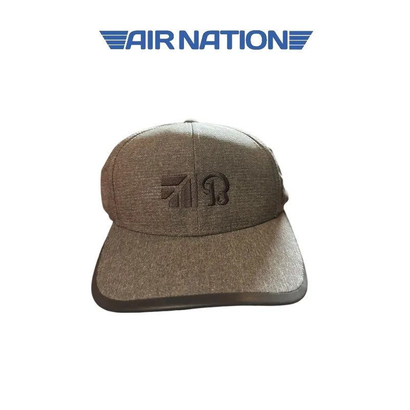 GORRA BEECHCRAFT GRIS CON BORDADO